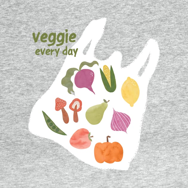 veggie every day / vegetables by mojistory